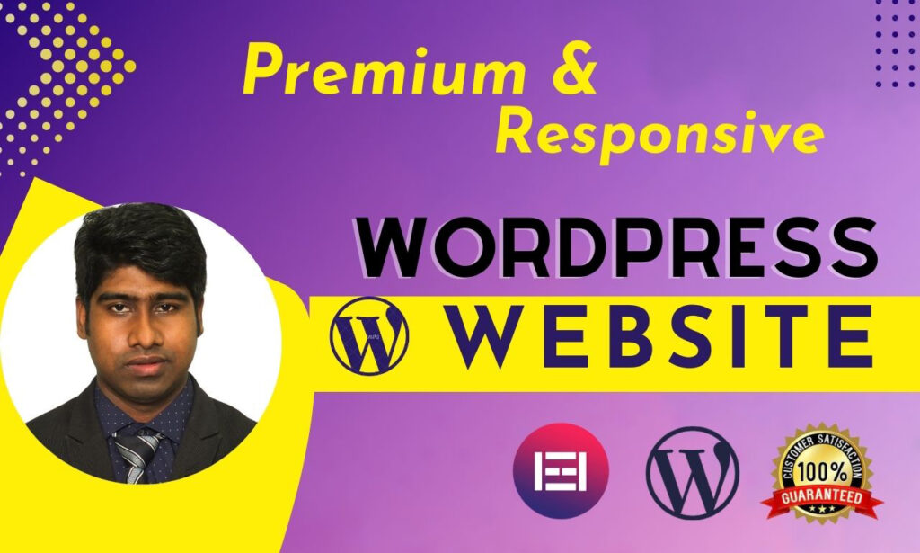 design and develop a wordpress website that is responsive